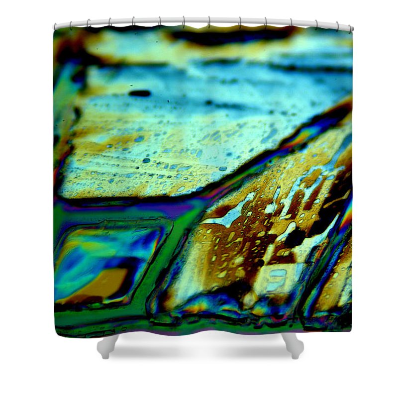 Residue - Shower Curtain - S.E. Franklin Art