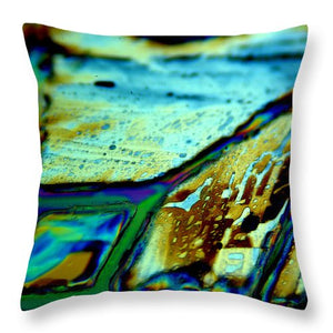 Residue - Throw Pillow - S.E. Franklin Art